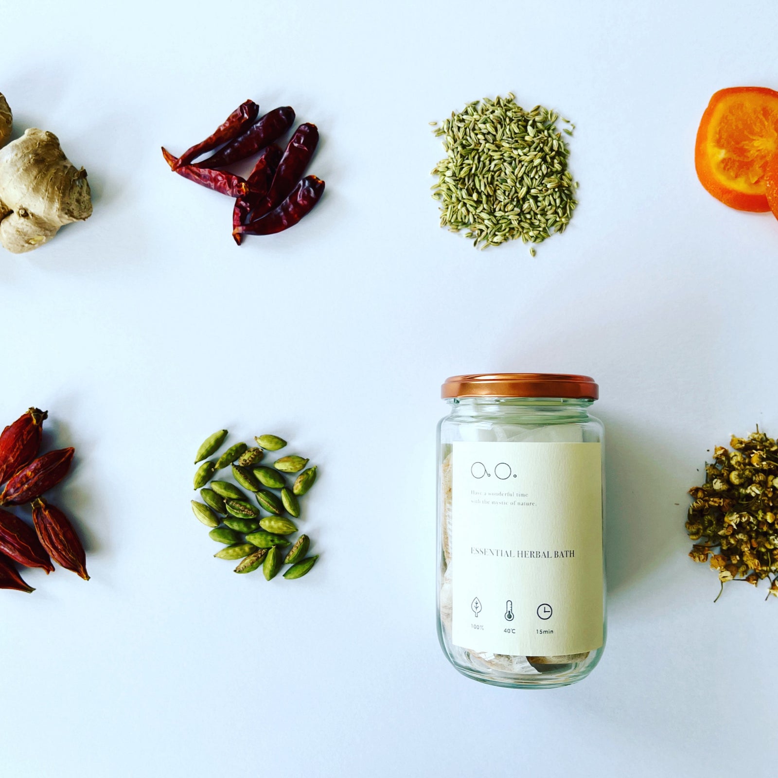 herbal ESSENTIAL HERBAL BATH - ORIENTAL CITRUS - – ao.