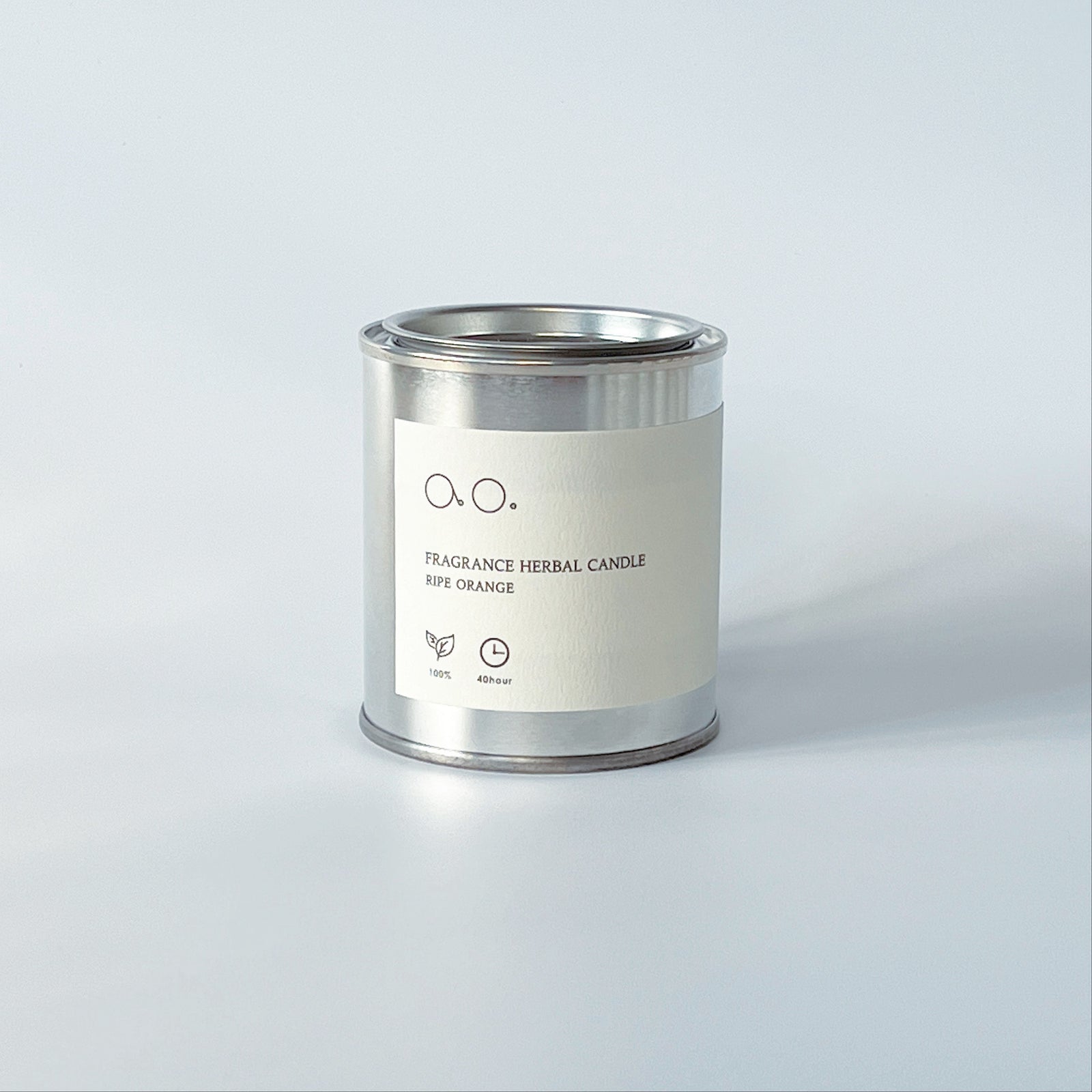 FRAGRANCE HERBAL CANDLE - RIPE ORANGE - – ao.
