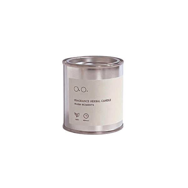 FRAGRANCE HERBAL CANDLE - WARM MOMENTS -