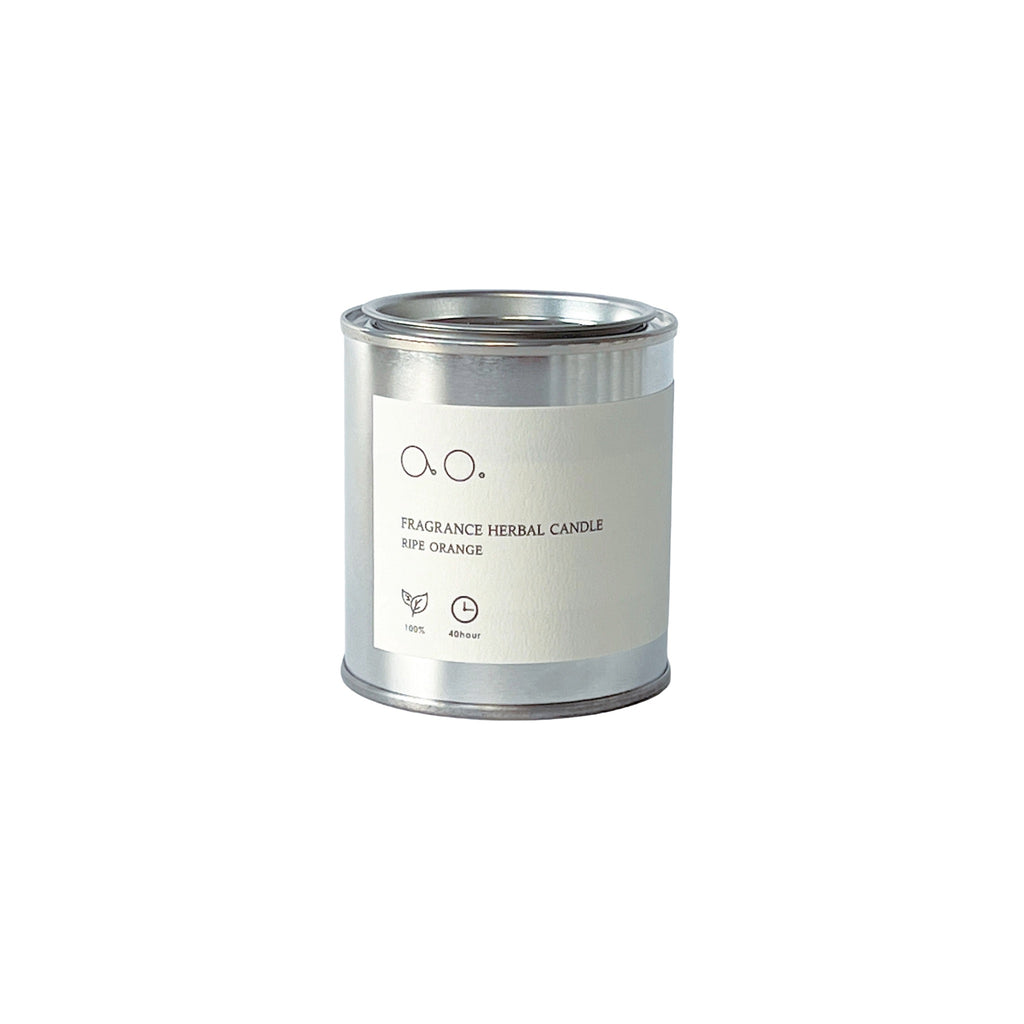 FRAGRANCE HERBAL CANDLE - RIPE ORANGE - – ao.