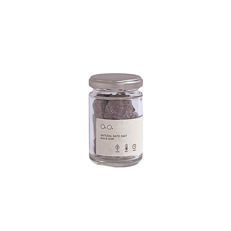 NATURAL BATH SALT - BLACK RUBY - 100G